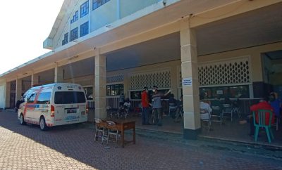 Mobil Laboratorium di GOR Pancasila