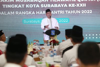Cak eri ingin kembalikan surabaya menjadi kota santri