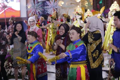 Mensos Risma di acara HDI Expo 2022