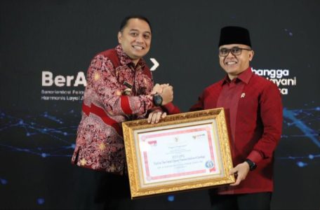 Wali Kota Dapat Penghargaan Peringkat A Indeks Reformasi Briokrasi
