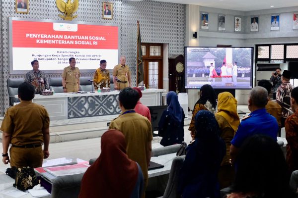  PPKS Banten Terima Bantuan Kemensos, Disalurkan saat Kunker Komisi VIII