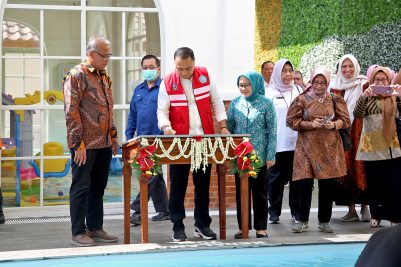 Kolam Renang "Tirta Bunda" Resmi Beroperasi, Wali Kota Eri: Untuk Penanganan Stunting