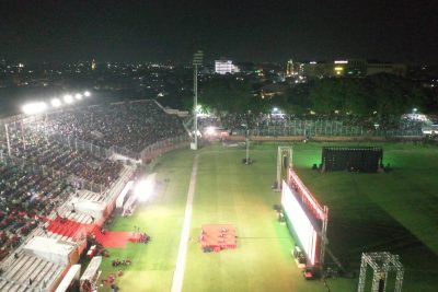 Nobar Dukung Timnas Indonesia U-23, Stadion G10N Kebanjiran Suporter 