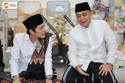 Pengajian akbar dalam menyambut Hari Jadi Kota Surabaya (HJKS) ke-731 bersama Gus Iqdam di dukung Lembaga Penjamin Simpanan (LPS).