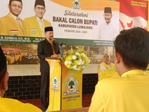 Bacabup Rocky Soenoko Bacabup Rocky Soenoko ke Golkar Lumajang