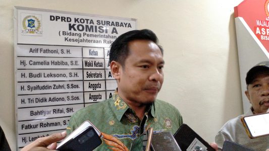 Wakil Ketua DPRD Kota Surabaya, Arif Fathoni 