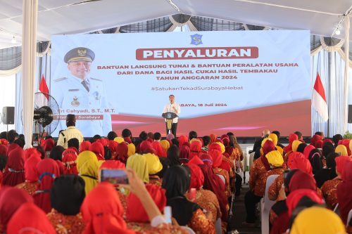 Surabaya Tingkatkan Nominal Bantuan Langsung Tunai DBHCT Tahun 2024 untuk KPM