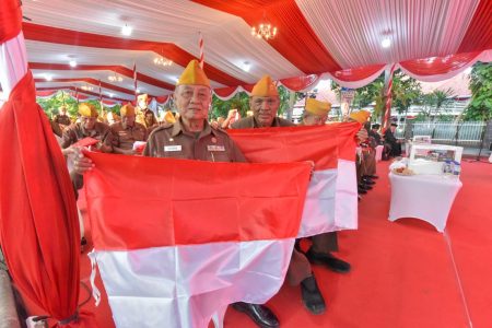 Tasyakuran Bersama Veteran, Maknai HUT Ke 79 RI Sebagai Momen Perjuangan Bersama