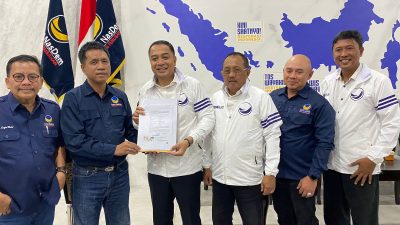 Wali Kota Eri menunjuk Wawali Armuji sebagai Plh. (Dok: Redaksi)