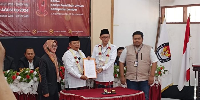 Petahana Hendy-Gus Firjaun daftar ke KPU dengan dukungan PDIP