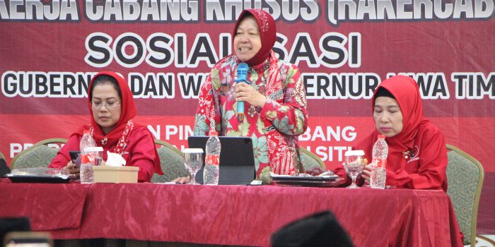 Tri Rismaharini Berikan Solusi Produktif di Situbondo