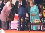 Viral Video Jokowi Tak Salami Try Sutrisno saat HUT ke 79 TNI, Ini Penjelasan Istana