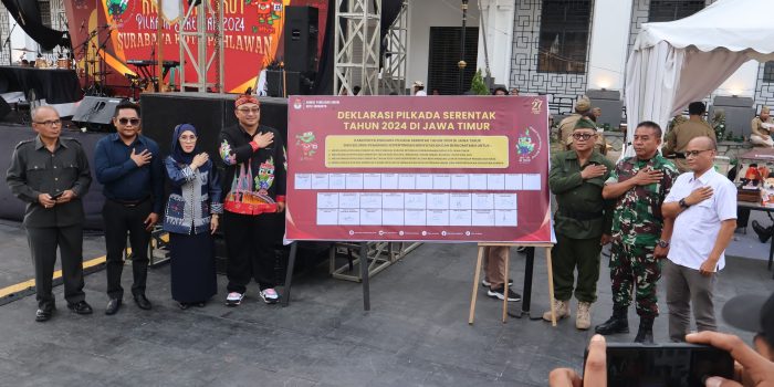 Kirab maskot Pilkada serentak