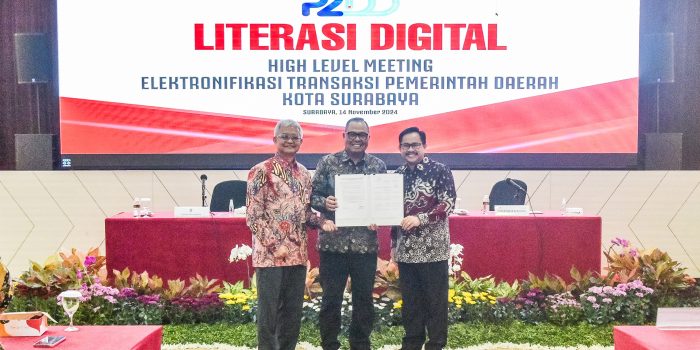 Surabaya Bidik 100 Persen Elektronifikasi Transaksi Daerah di Akhir 2024