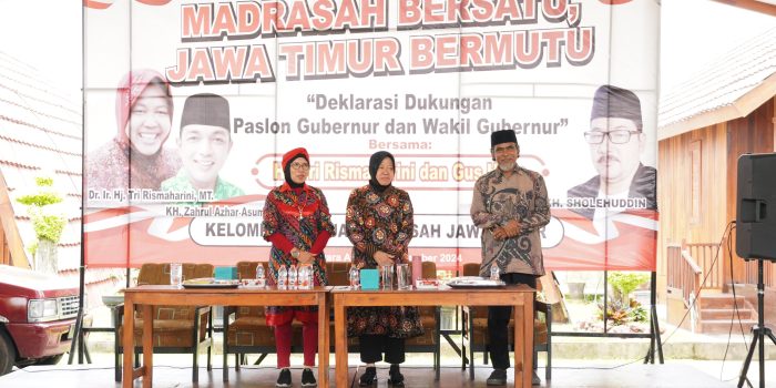 Kelompok Kerja Madrasah Jatim Deklarasikan Dukung Risma-Gus Hans