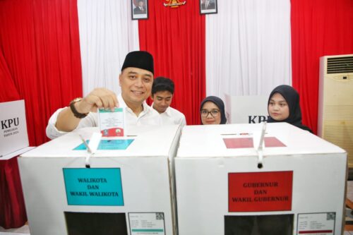 Momen Haru Eri Cahyadi Sebelum Mencoblos