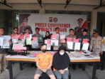 Polisi Amankan Pasutri Pemalsu Dokumen Kredit Rugikan Bank 750 Juta di Jember