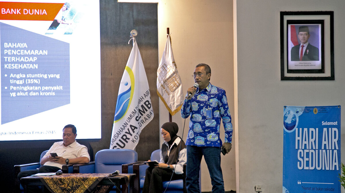 Direktur Utama Perumda Surya Sembada, Arief Wisnu 