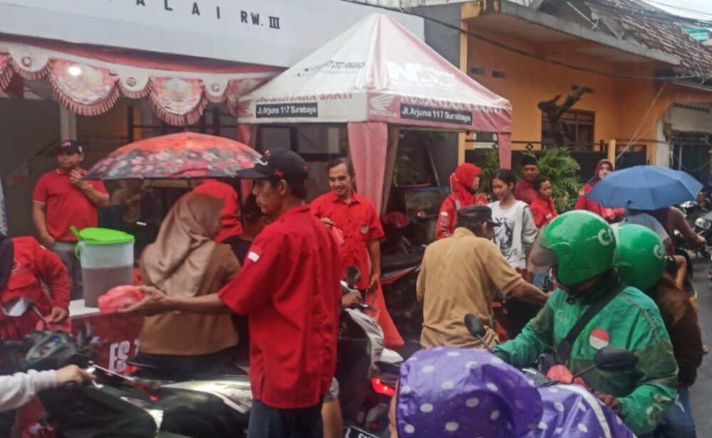Ramadan Bersama Banteng Sawahan, Takjil Jadi Bukti Perjuangan