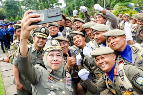 Khofifah Apresiasi Tugas Berat Damkar Jatim