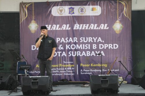 Revitalisasi Pasar Kembang Hampir Rampung, Ahmad Dhani Tinjau Langsung