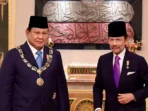 Presiden Prabowo Terima Bintang Kebesaran Negara Brunei Darussalam