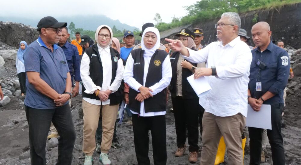 Gubernur Khofifah Anggarkan Rp10,5 Miliar Untuk Perbaikan Tanggul
