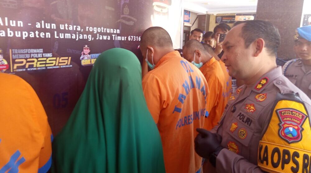 IRT Lumajang Edarkan 25.000 Pil Koplo, Dikendalikan Suami dari Lapas