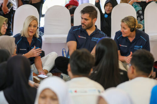 Forum Anak Surabaya Tampil di Depan Delegasi Internasional