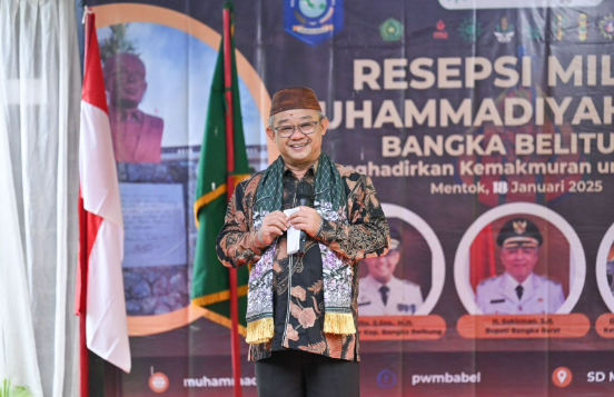 Milad Muhammadiyah ke-112, Pemerintah Tegaskan Komitmen Pendidikan Nasional