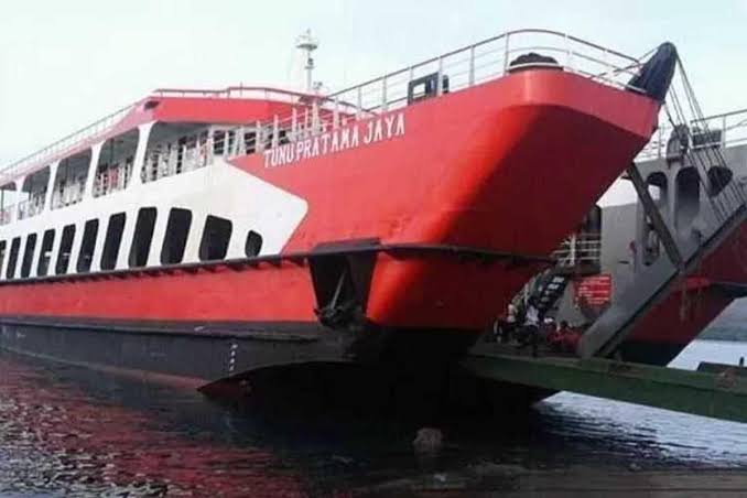 Bangkai KMP Tunu Pratama Jaya yang Tenggelam di Selat Bali Berhasil Ditemukan