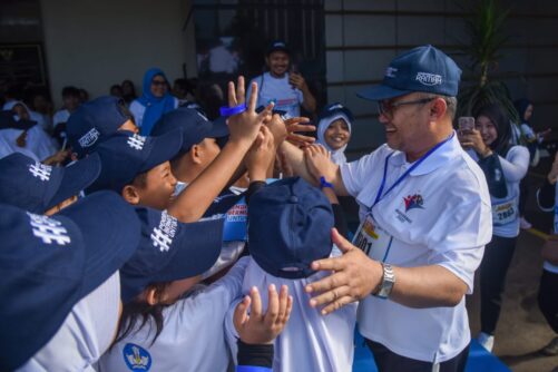 Semangat Ki Hadjar Dewantara Hidup di Jalan Sehat Hardiknas 2025