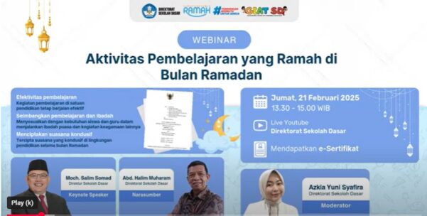 Kemendikdasmen Ajak Sekolah Kelola Pembelajaran Ramadan dengan Lebih Efektif