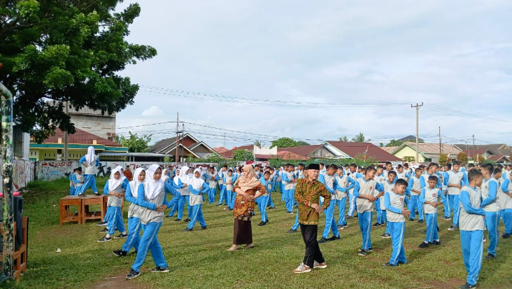 Kebugaran dan Karakter Anak Dibentuk Lewat Senam Rutin di Bengkulu