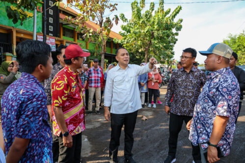 Pintu Masuk Pacar Keling Dirombak, Jalan Dibuka Dua Arah Menuju Kenjeran