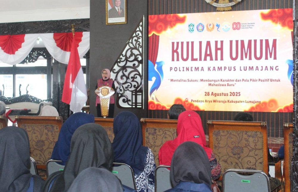 206 Mahasiswa Baru PSDKU Polinema Lumajang Ikuti Kuliah Umum, Tekankan Pentingnya Karakter dan Daya Saing