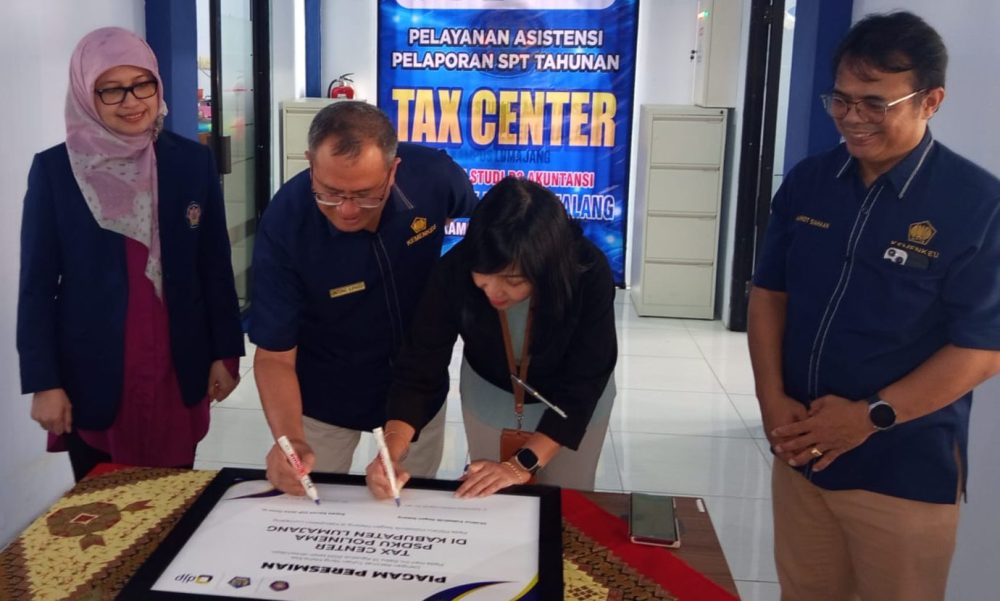 PSDKU Polinema Lumajang Resmikan Tax Center, Dorong Literasi Pajak Sejak Dini