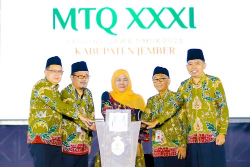 Gubernur Khofifah Resmi Buka MTQ XXXI Jawa Timur di Jember