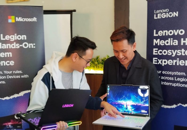 Lenovo Bidik Pasar Gaming Surabaya, Kenalkan Lini Legion 2025 Berteknologi Termutakhir