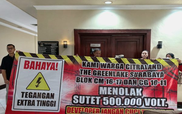 Polemik SUTET Green Lake Menguat, DPRD Surabaya Turun Tangan Polemik SUTET Green Lake Menguat, DPRD Surabaya Turun Tangan