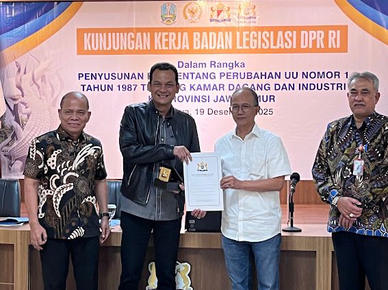 Kunjungi Surabaya, Baleg DPR RI Tegaskan Pentingnya Revisi UU Kadin