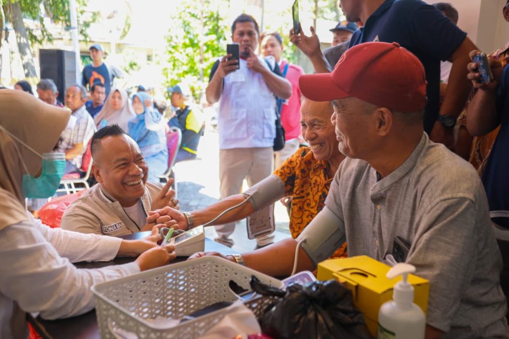 Cegah Virus Nipah, Cak YeBe Fasilitasi Cek Kesehatan Gratis di Momen HUT Gerindra ke-18