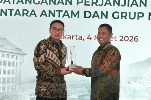 MDKA dan EMAS Teken Kontrak Penjualan Emas dengan ANTAM, Perkuat Rantai Pasok Domestik