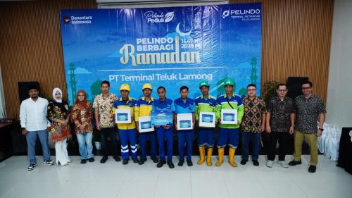 Terminal Teluk Lamong Salurkan 7.089 Paket Bantuan dalam Program Pelindo Berbagi Ramadhan 1447 H