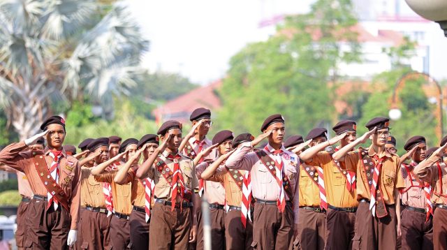 Ketua Kwarcab Pramuka Surabaya Tegaskan Tidak Ada Pungli: "Itu Fitnah, Biaya MURI Pakai Uang Pribadi Saya