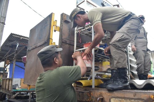 Tahap II Normalisasi Kalianak, Pemkot Surabaya Tertibkan Bangunan Secara Humanis