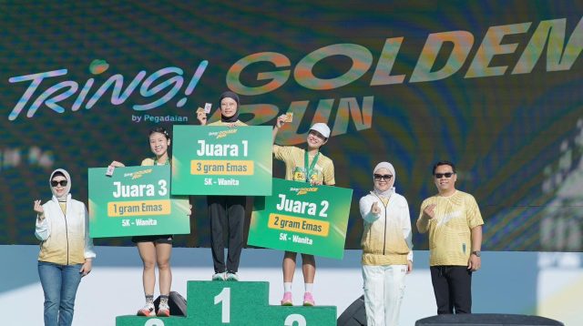 Tring! Golden Run 2026, PT Pegadaian Dorong Gaya Hidup Sehat dan Literasi Investasi Emas