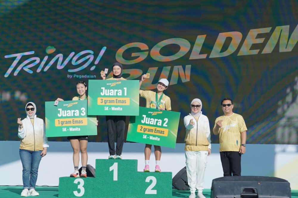 Tring! Golden Run 2026, PT Pegadaian Dorong Gaya Hidup Sehat dan Literasi Investasi Emas