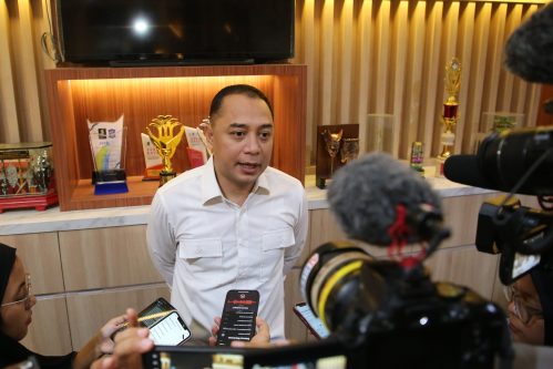 Dukung Pemulihan Pelayanan Publik Bidang Keamanan, Pemkot Surabaya Bantu Perbaikan Polsek Tegalsari