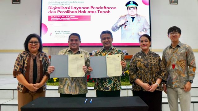 Ubaya–BPN Jatim Perkuat Sinergi, Dorong Percepatan Digitalisasi Layanan Pertanahan